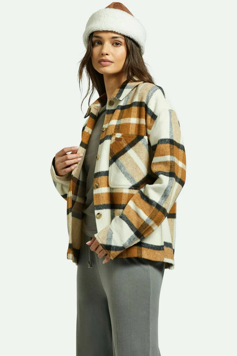 Bowery Women's Soft Brushed L/S Flannel