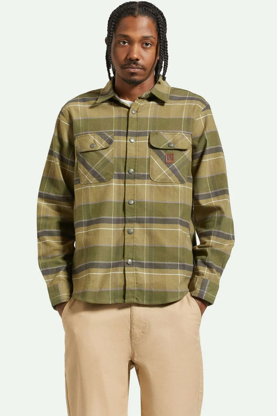 Builders Bowery Stretch Water Resistant L/S Flannel