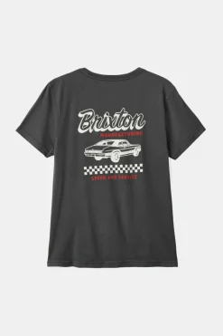 Speed And Service Fitted Crew T-Shirt