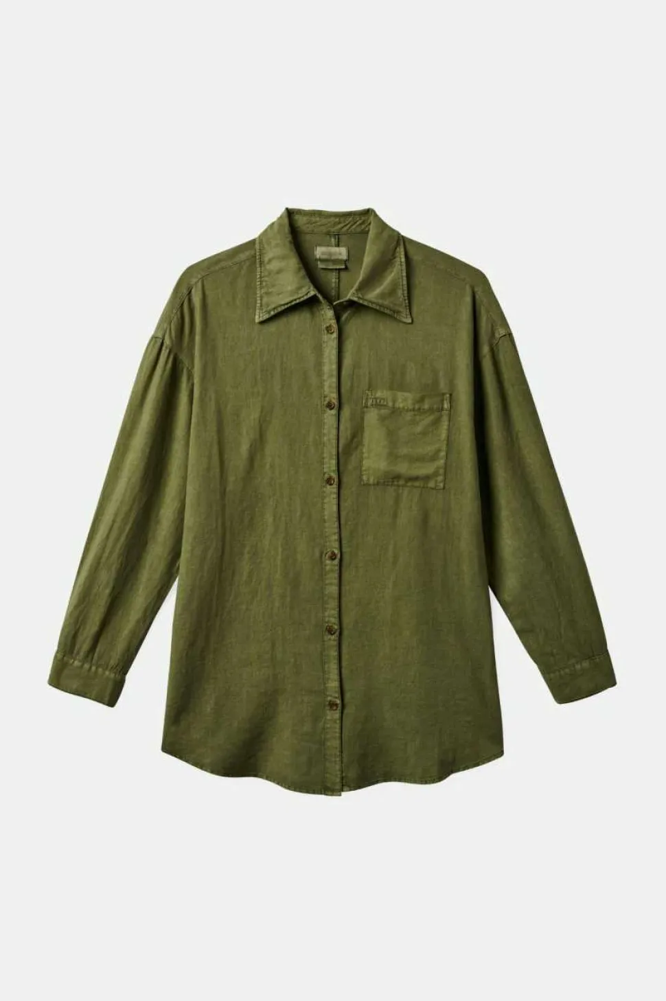Vintage Linen L/S Woven Shirtdress